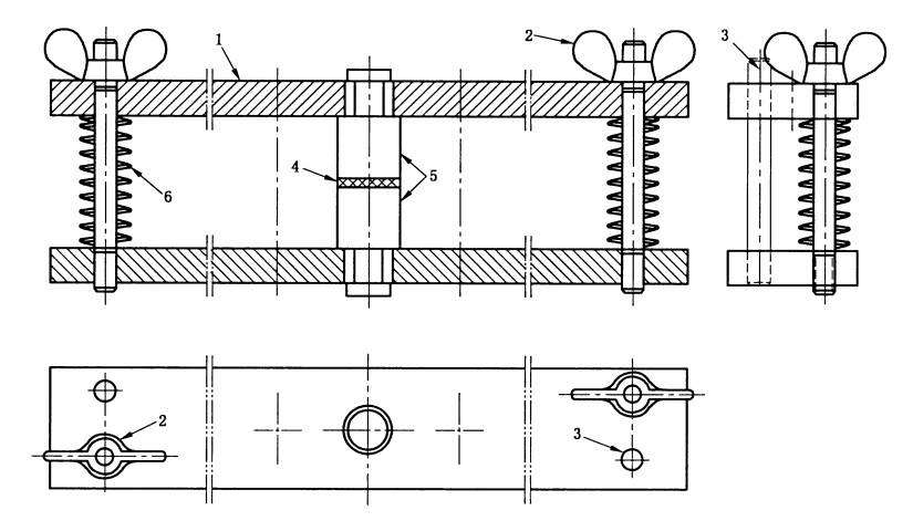 GB/T 31361-2015無(wú)溶劑環(huán)氧液體涂料的防腐蝕涂裝-圖B.2  時(shí)間定位夾具示例圖 GB/T 31361-2015無(wú)溶劑環(huán)氧液體涂料的防腐蝕涂裝-圖B.2  時(shí)間定位夾具示例圖