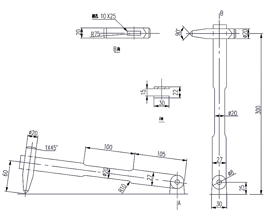 GY 64-2010 廣播電視鋼塔桅防腐蝕保護涂裝-圖C.1 錘擊試驗裝置 GY 64-2010 廣播電視鋼塔桅防腐蝕保護涂裝-圖C.1 錘擊試驗裝置
